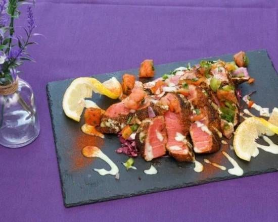 Blackened Tuna Wrap (Dinner).